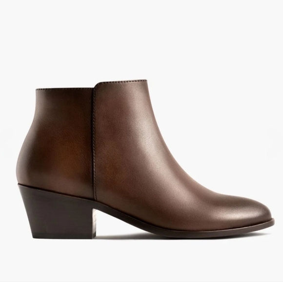Thursday Boot Company Shoes - Thursday Boot Company "Downtown" Ankle Boot Amaretto Brown | Women's Size 9.5